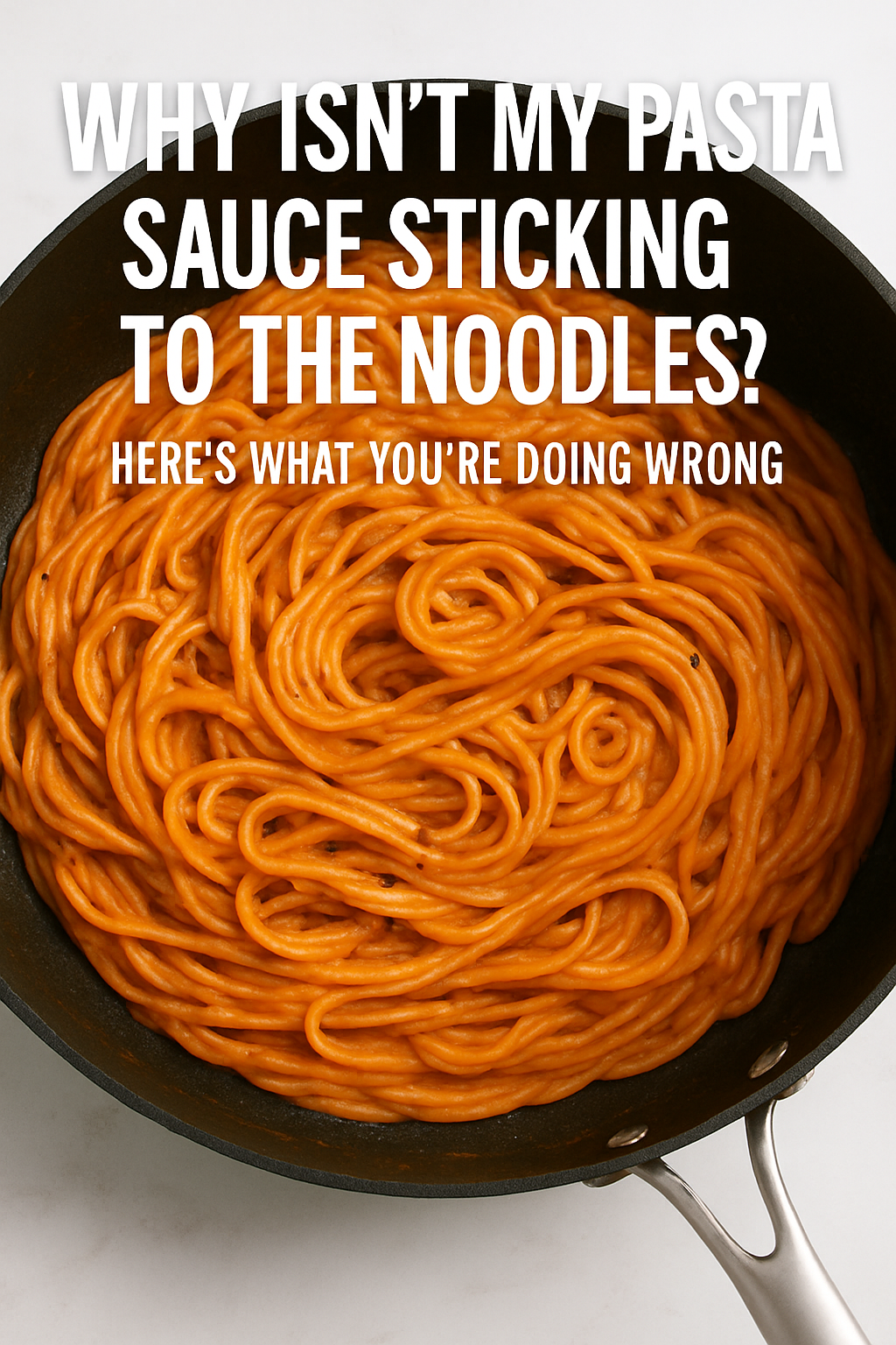 Why Isn’t My Pasta Sauce Sticking to the Noodles? Here’s What You’re Doing Wrong