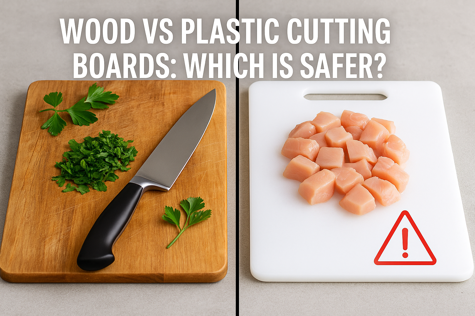 Are You Using the Right Cutting Board? Wood vs Plastic (and When to Toss It Out)