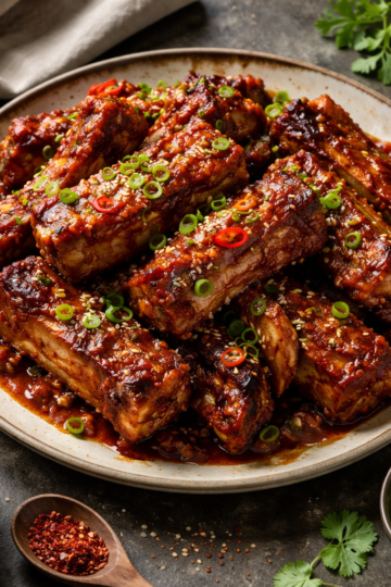 Spicy Pork Ribs (Korean Style)