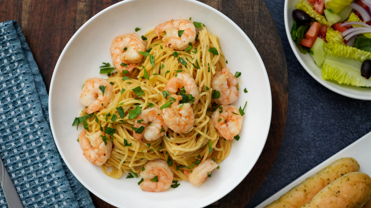 20 Minute Instant Pot Shrimp Scampi Pasta