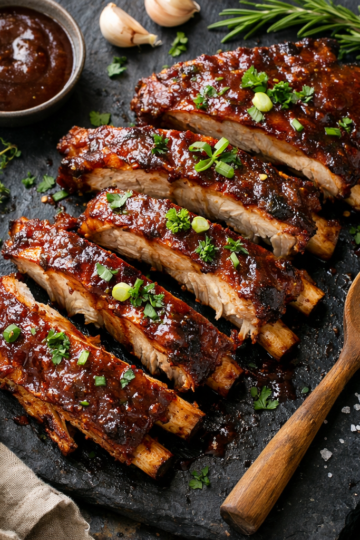 Fall Off the Bone Ribs Pork BBQ Ribs