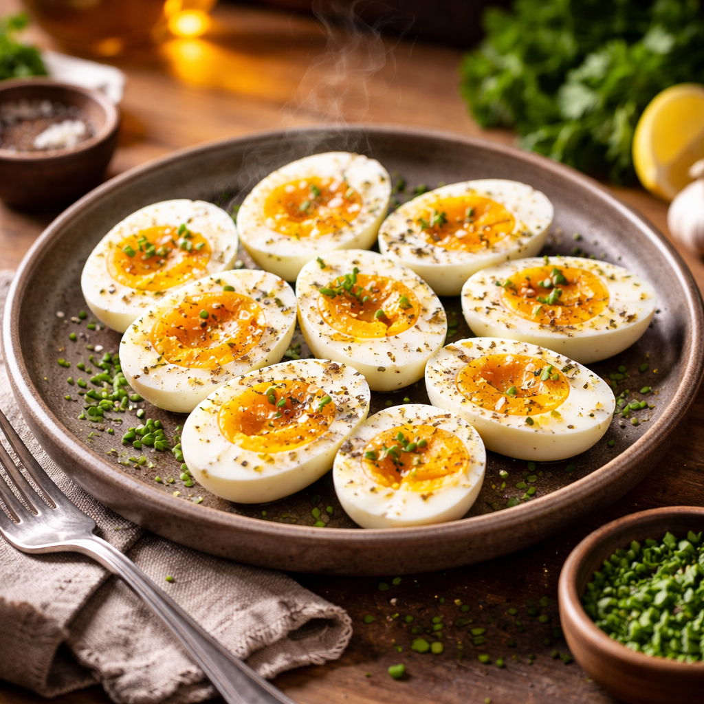 I put raw eggs in the air fryer