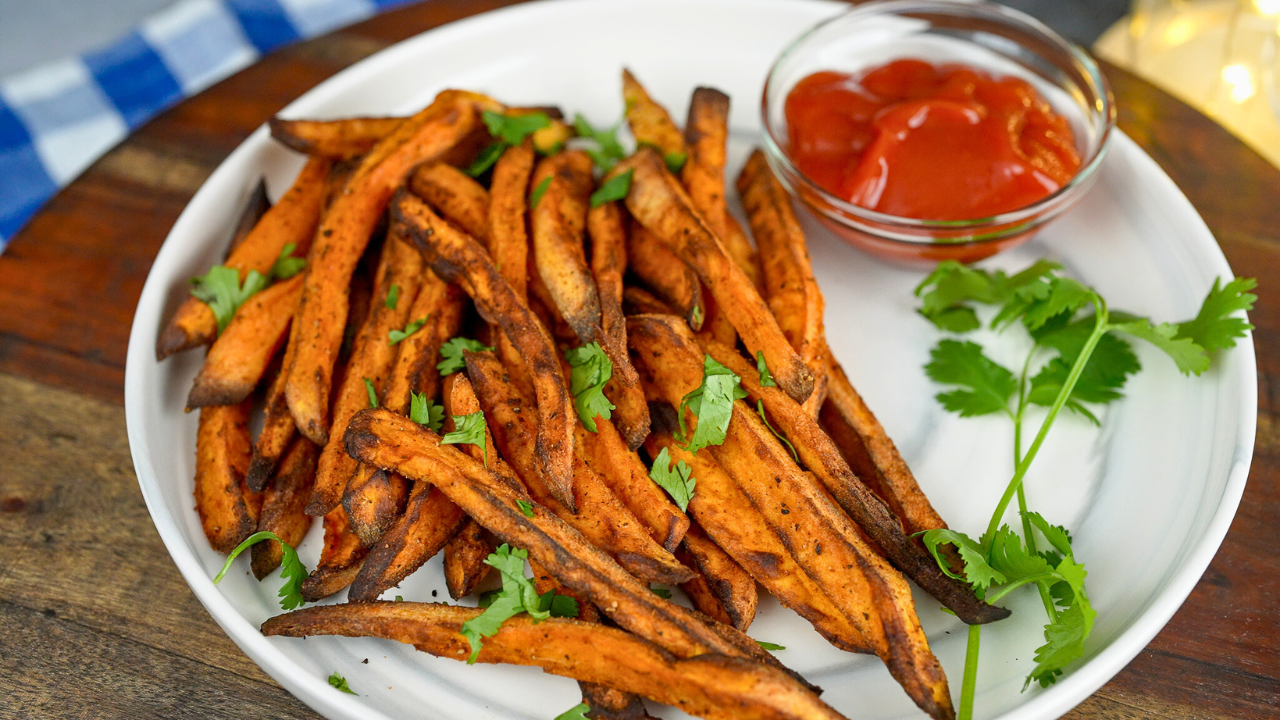 Air Fryer Sweet Potato Fries | Crispy & Healthy — Kelvin's Kitchen