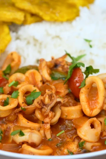 Calamares Guisados | Dominican Calamari Stew Recipe — Kelvin's Kitchen