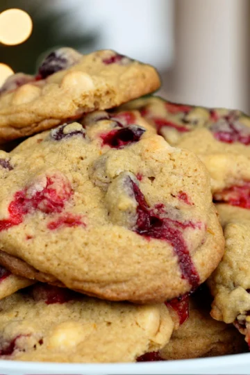 White Chocolate Cranberry Cookies | Festive Holiday — Kelvin's Kitchen