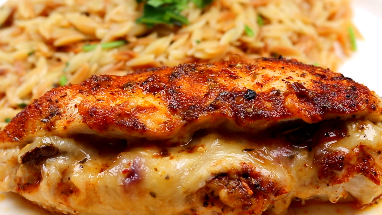 Cajun Stuffed Chicken Breast