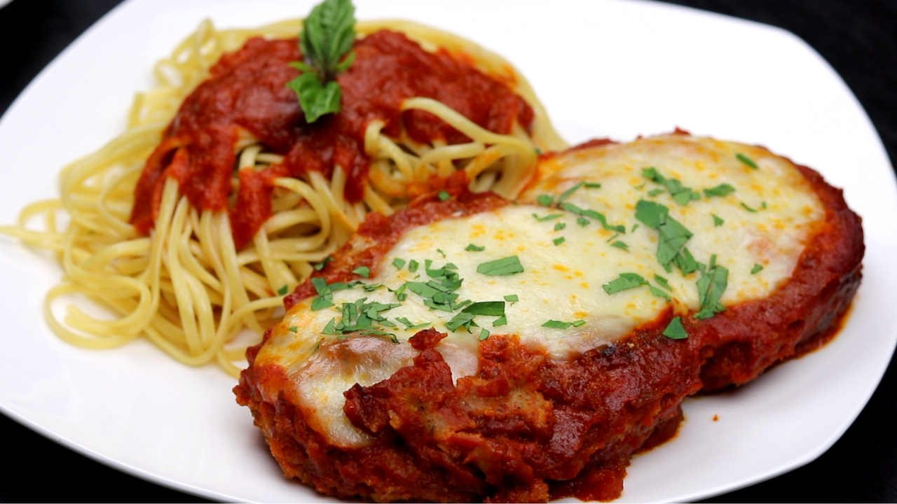 Juicy Chicken Parmesan