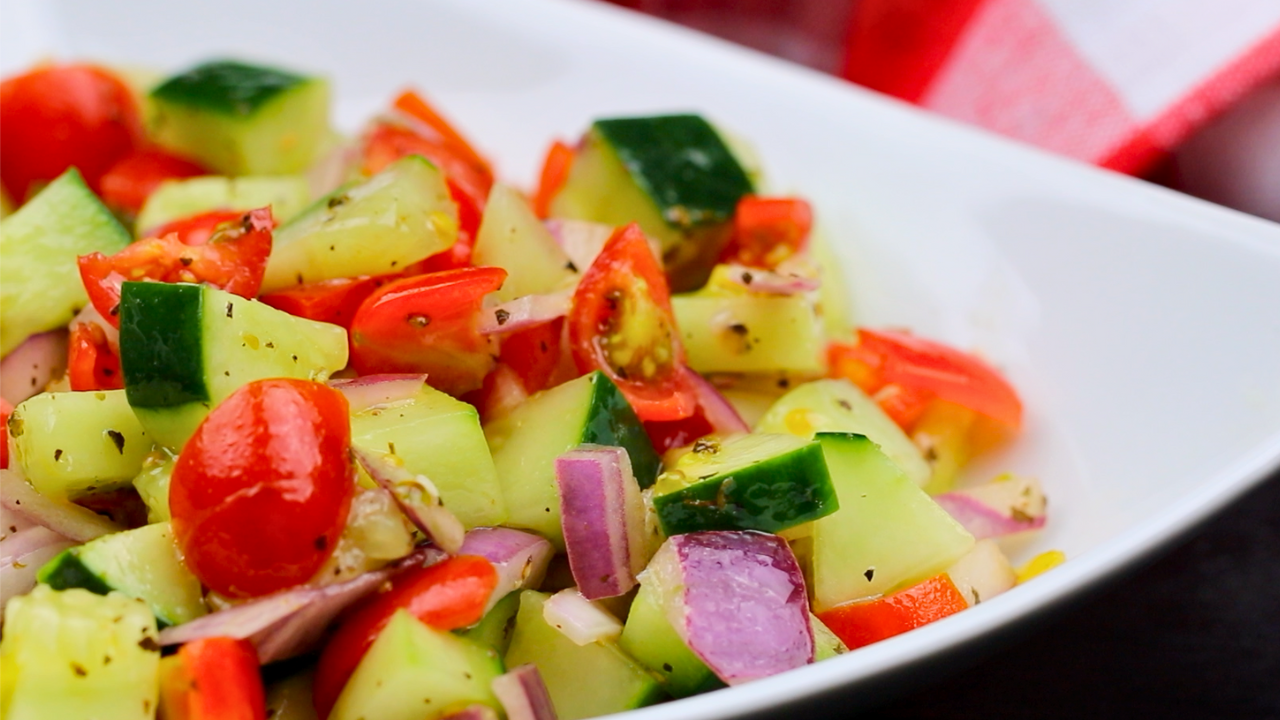 Cucumber Tomato Salad