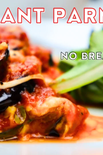 Eggplant Parmesan Recipe | No Breadcrumbs, Easy Baked — Kelvin's Kitchen