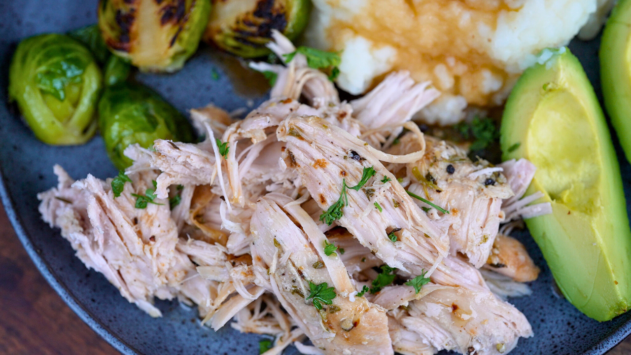 Garlic and Herb Roasted Turkey Breast