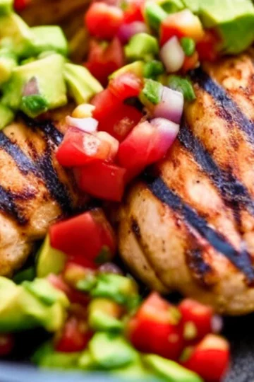 Grilled Chicken with Avocado Salsa | Fresh & Easy — Kelvin's Kitchen