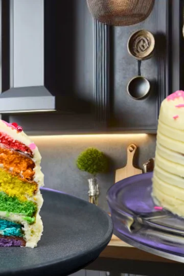 Rainbow Layer Cake Recipe | Stunning & Easy to Make — Kelvin's Kitchen