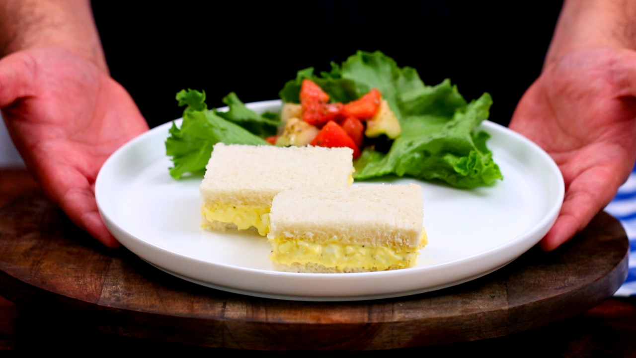 Japanese Egg Salad Sandwich (Tamago Sando) Recipe