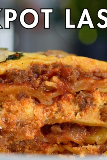 Slow Cooker Lasagna Recipe | Easy & Cheesy Crockpot — Kelvin's Kitchen