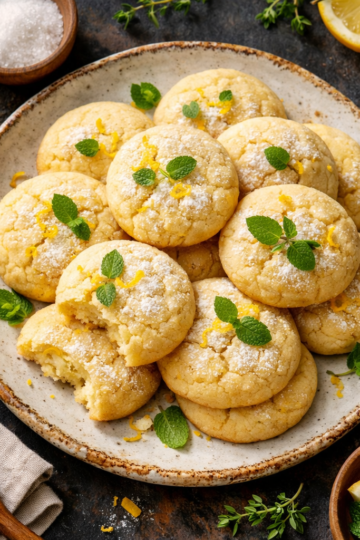 Most Incredibly Delicious Soft Lemon Cookies