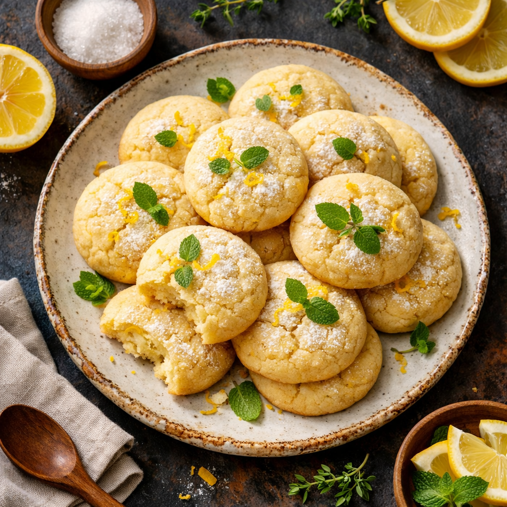 Most Incredibly Delicious Soft Lemon Cookies