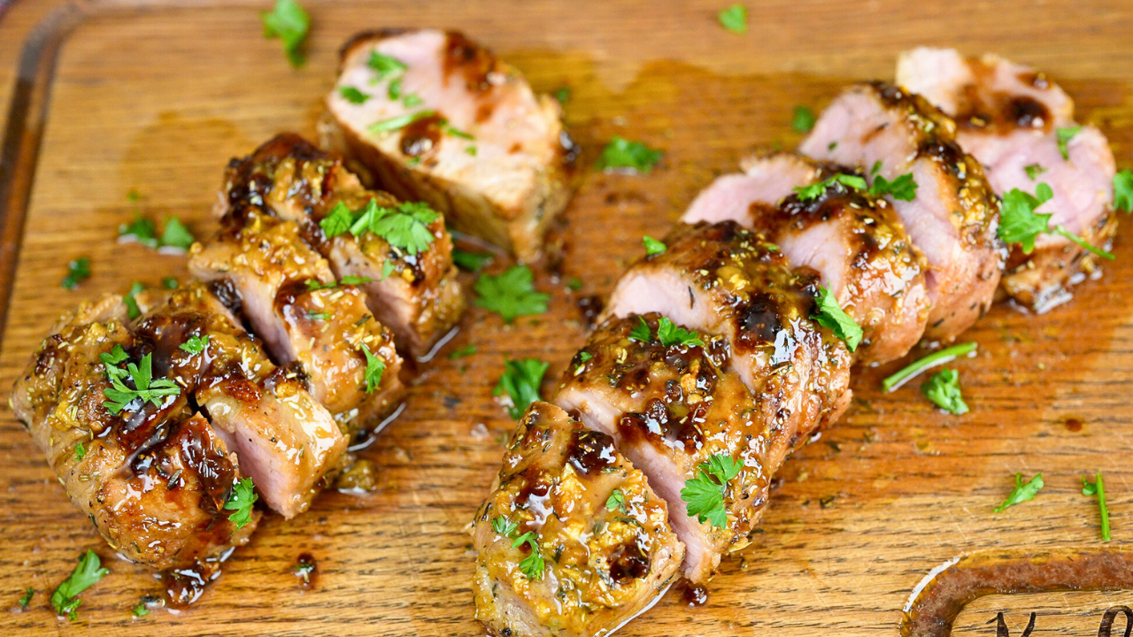 Honey Garlic Pork Tenderloin | Roasted & Tender — Kelvin's Kitchen