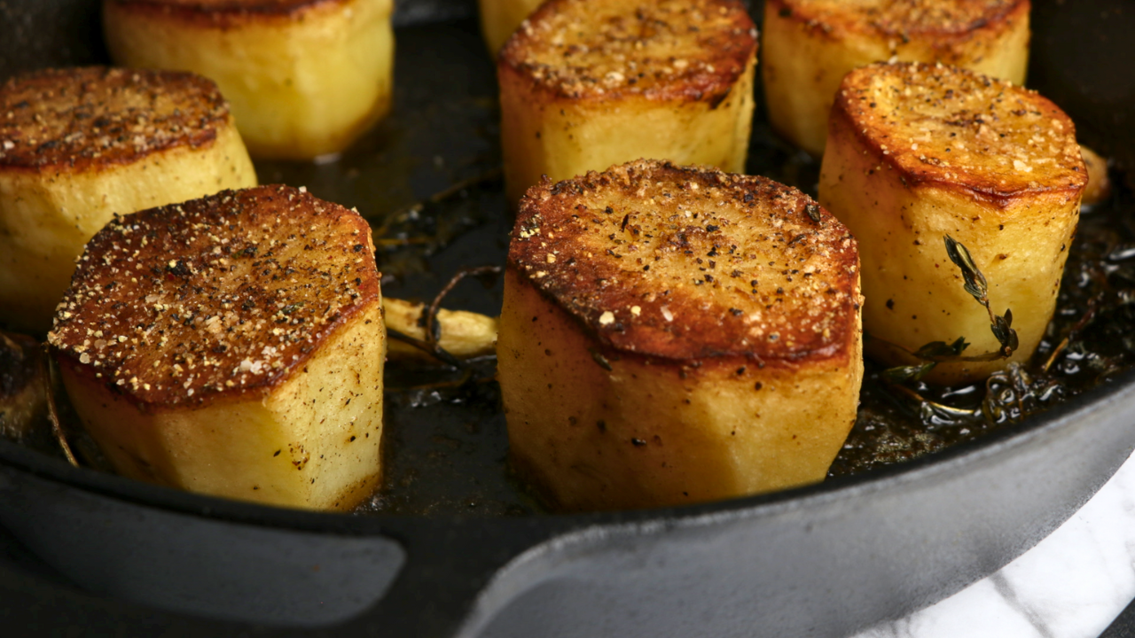 Fondant Potatoes - Pommes De Terre Fondantes