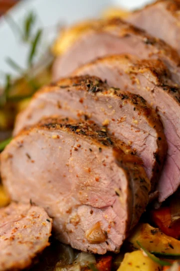 Roast Pork Loin with Apples Recipe | Juicy & Easy — Kelvin's Kitchen