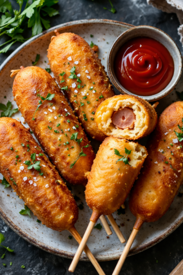 You won't believe how Easy it is to make Homemade Corn Dog