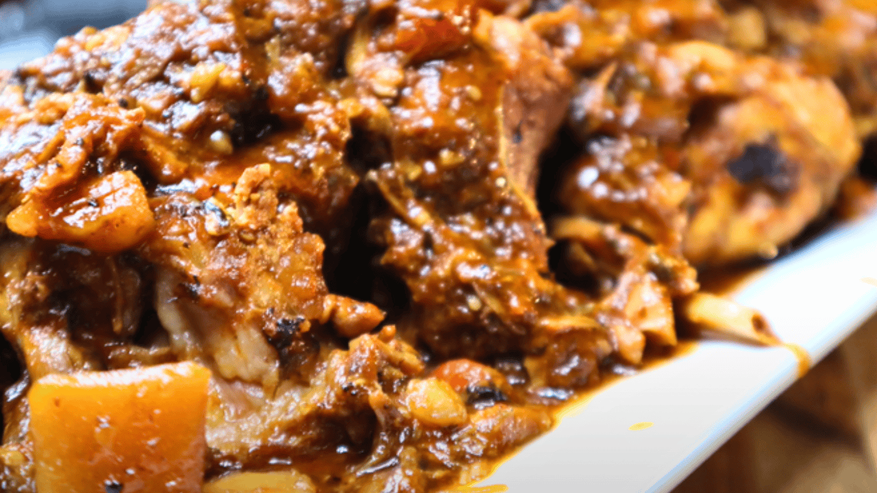 Rabbit Stew cooked in the Instant Pot