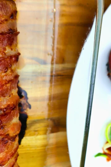 Bacon-Wrapped Meatloaf Recipe | Juicy & Stuffed — Kelvin's Kitchen