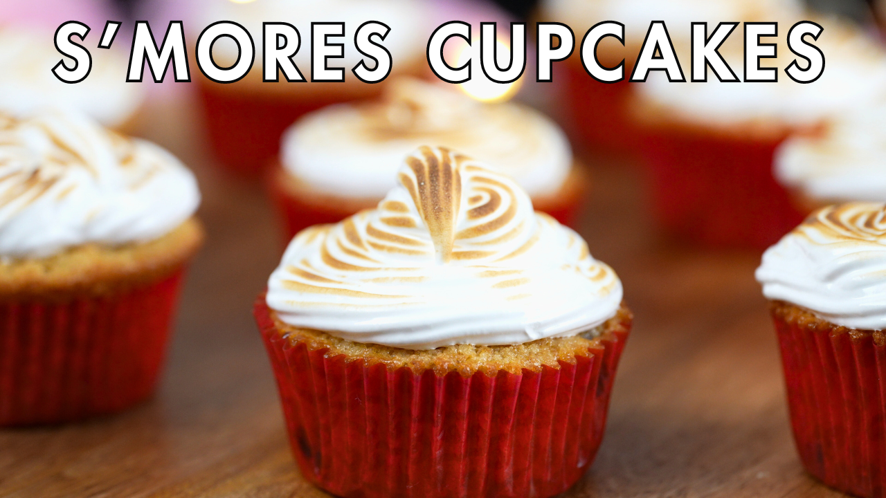 Decadent S'mores Cupcakes