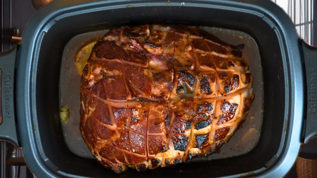 Slow Cooker Holiday Ham