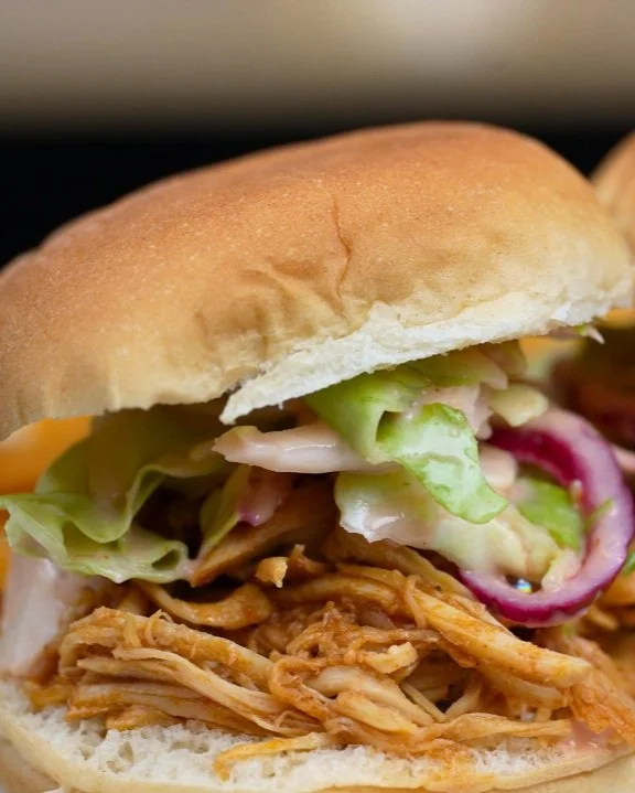 Slow Cooker BBQ Pulled Chicken