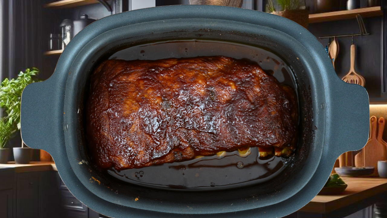 Easy Slow Cooker Pork Ribs
