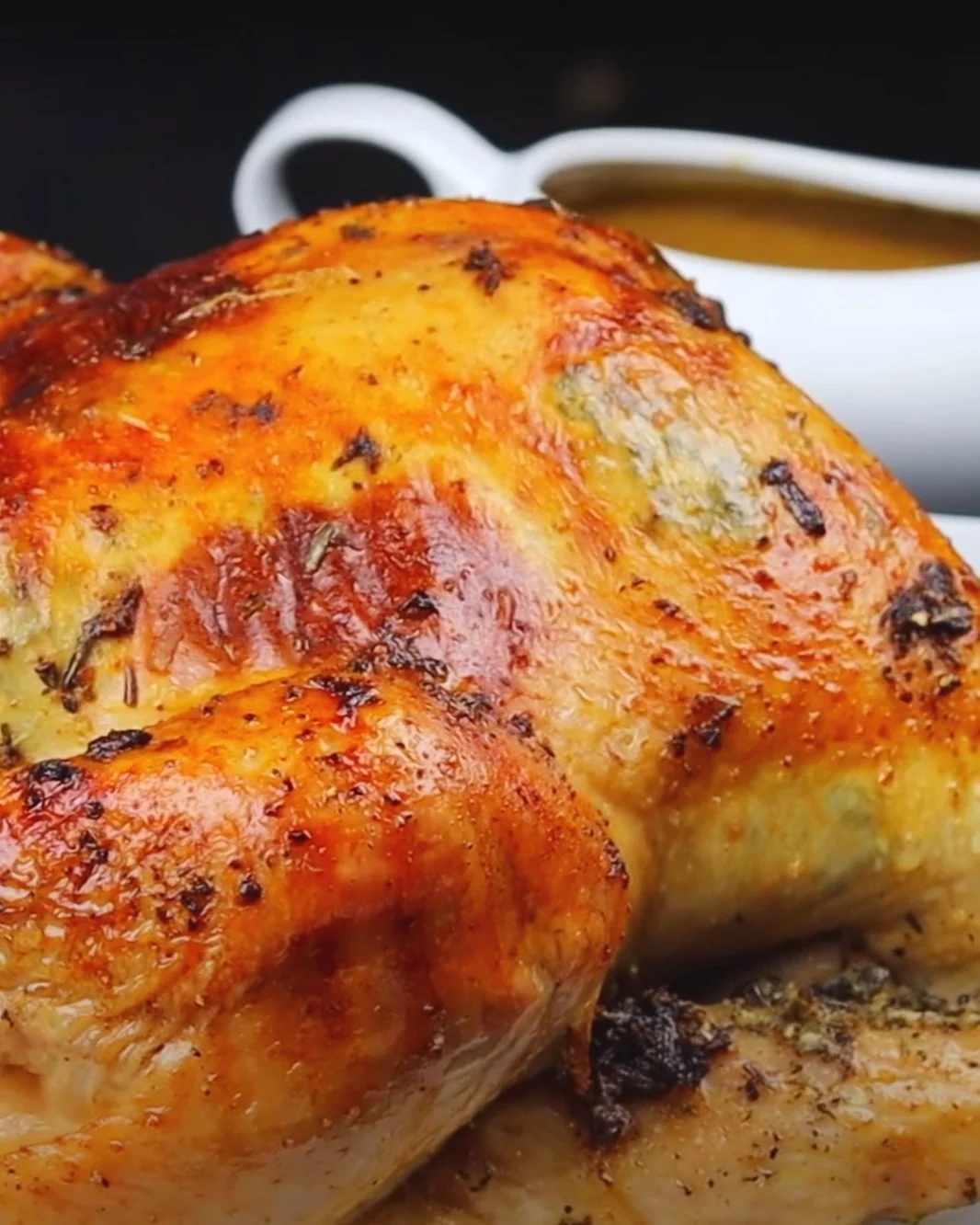 Roast Turkey Recipe with Homemade Gravy