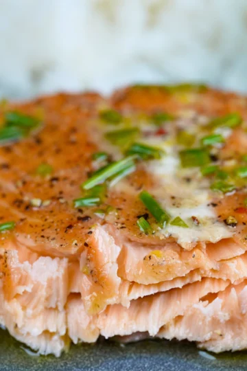 Slow-Roasted Salmon Recipe | Chives & Lemon — Kelvin's Kitchen