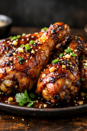 Air Fryer Soy Garlic Drumsticks