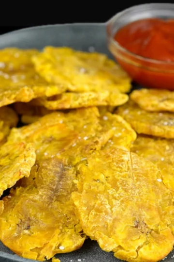 Air Fryer Tostones Recipe | Crispy Fried Plantains — Kelvin's Kitchen