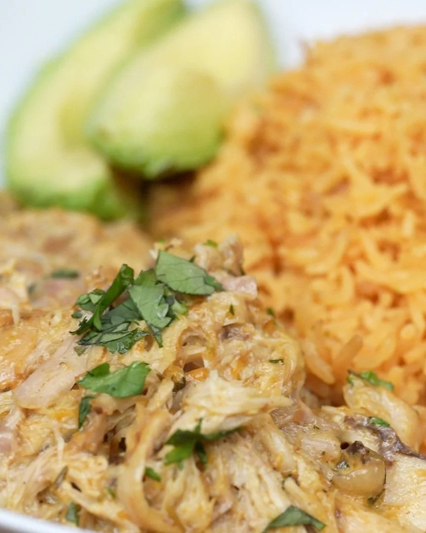 Creamy Garlic Herb Chicken Thighs                             (Slow Cooker Edition)