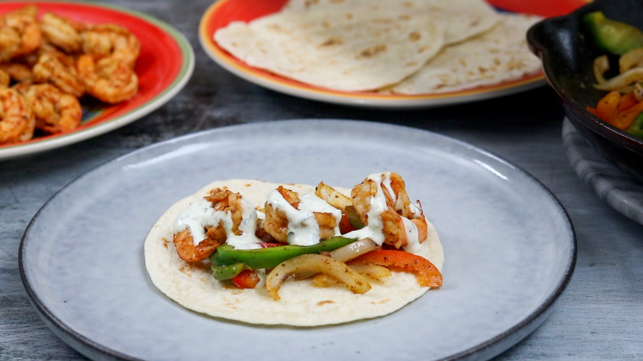 Shrimp Fajitas Easy Mexican Recipe