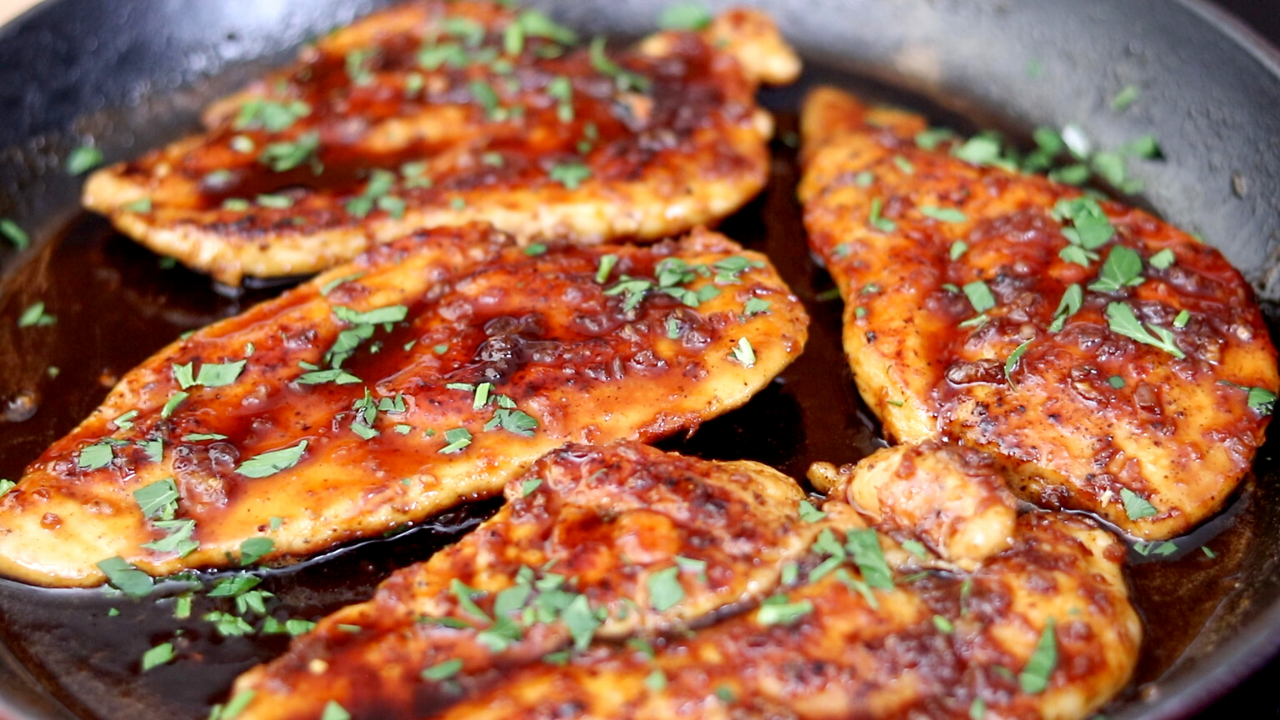 Quick and Easy Garlic Butter Chicken Breast Dinner Recipe