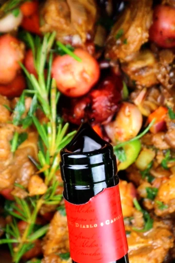 Wine Braised Oxtail in Instant Pot