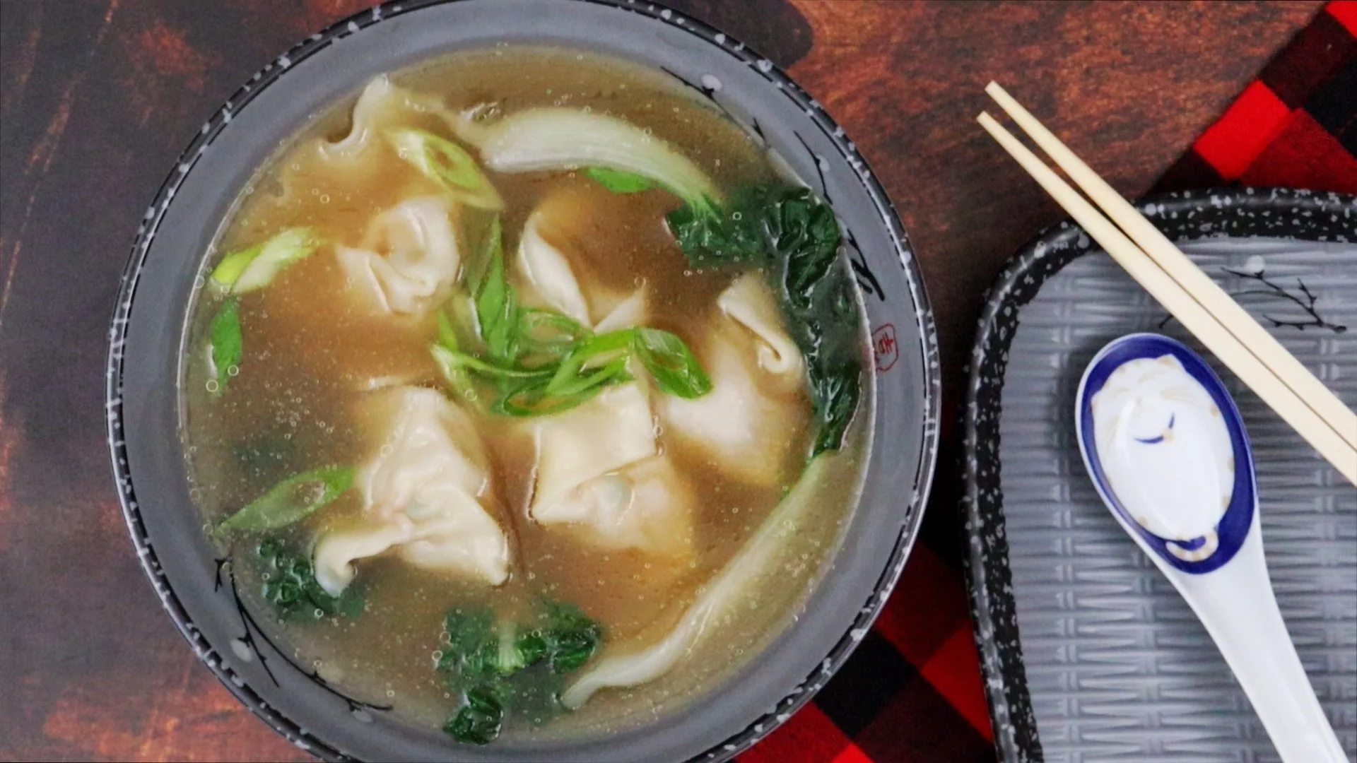 Homemade Wonton Soup