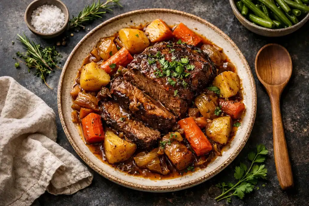 The Most Savory Pot Roast Recipe step by step