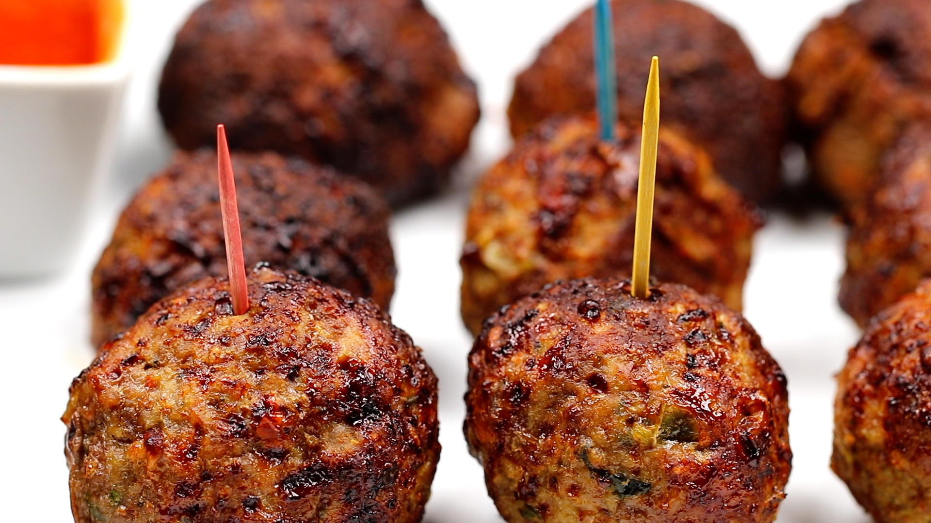 The Most Savory Air Fryer Meatballs
