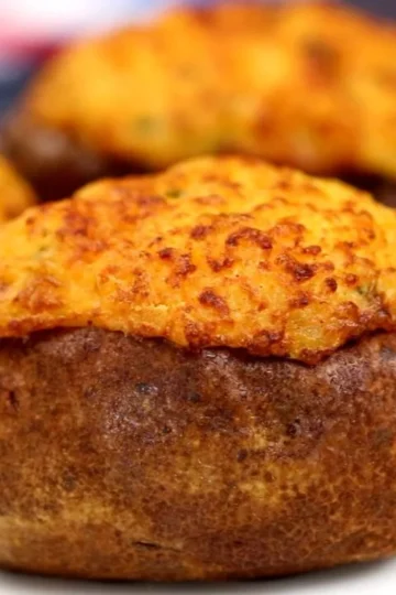 Air Fryer Twice Baked Potatoes