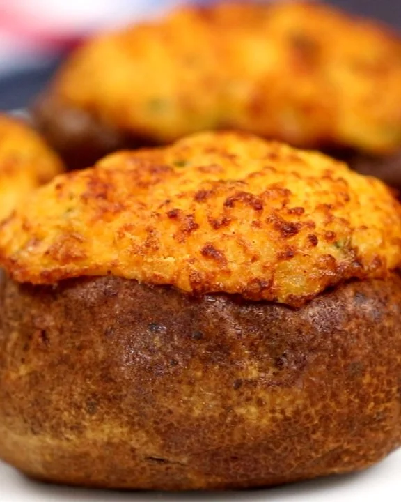 Air Fryer Twice Baked Potatoes