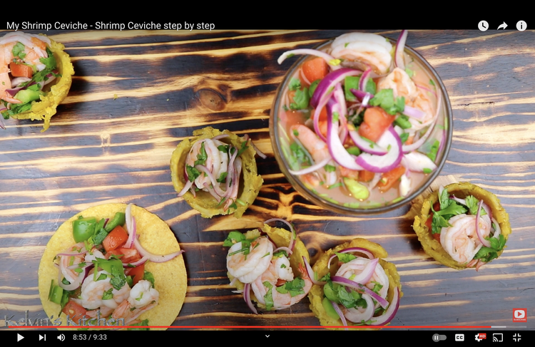 Authentic Ecuadorian Shrimp Ceviche Recipe