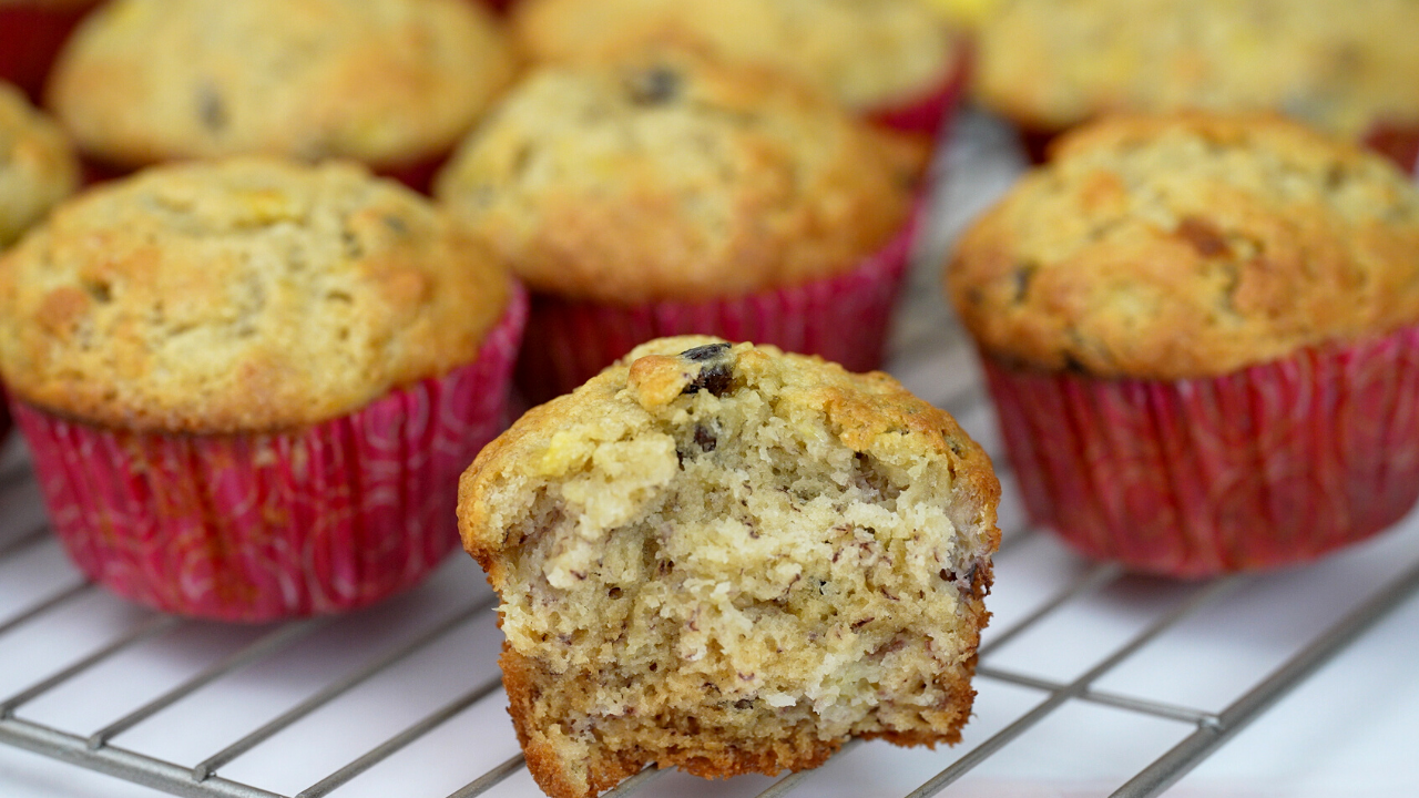 Banana Bread Muffins Recipe | Moist & Easy — Kelvin's Kitchen