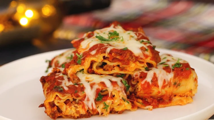 Easy Lasagna Roll Ups Recipe