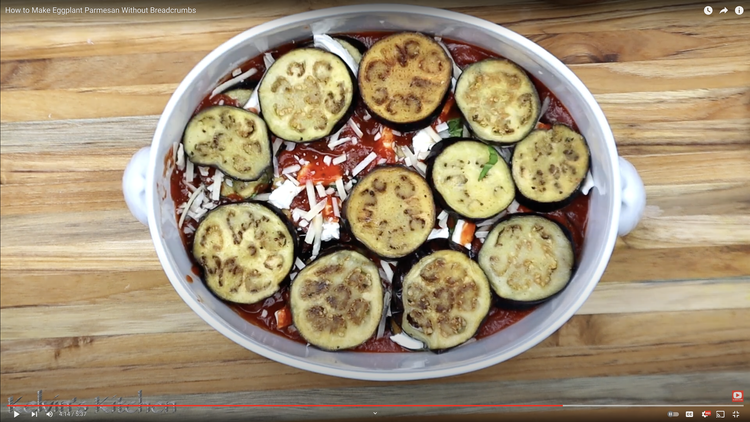 Eggplant Parmesan Without Breadcrumbs