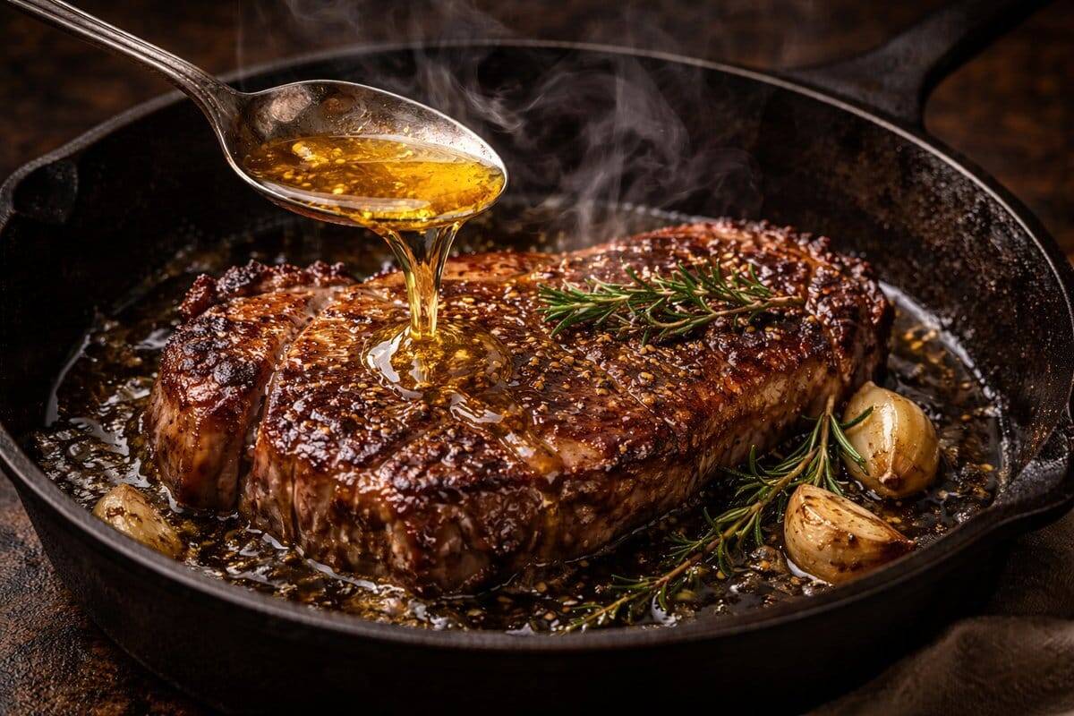 Golden tallow and seared perfection