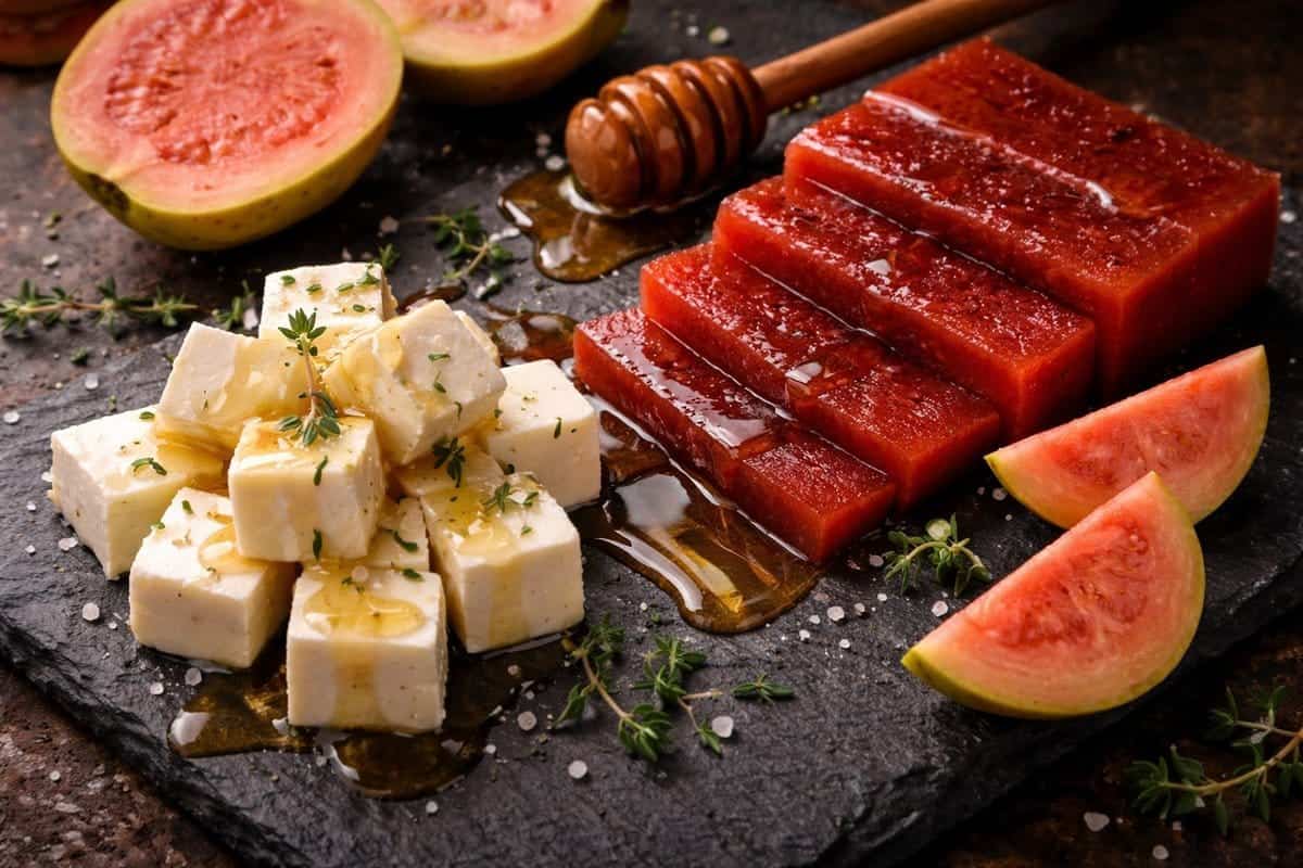 Guava paste and cheese delight