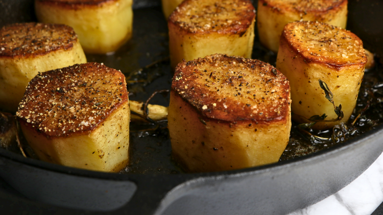 Fondant Potatoes - Pommes De Terre Fondantes